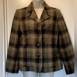 Herman Geist Wool Blend Coat- Size 6P